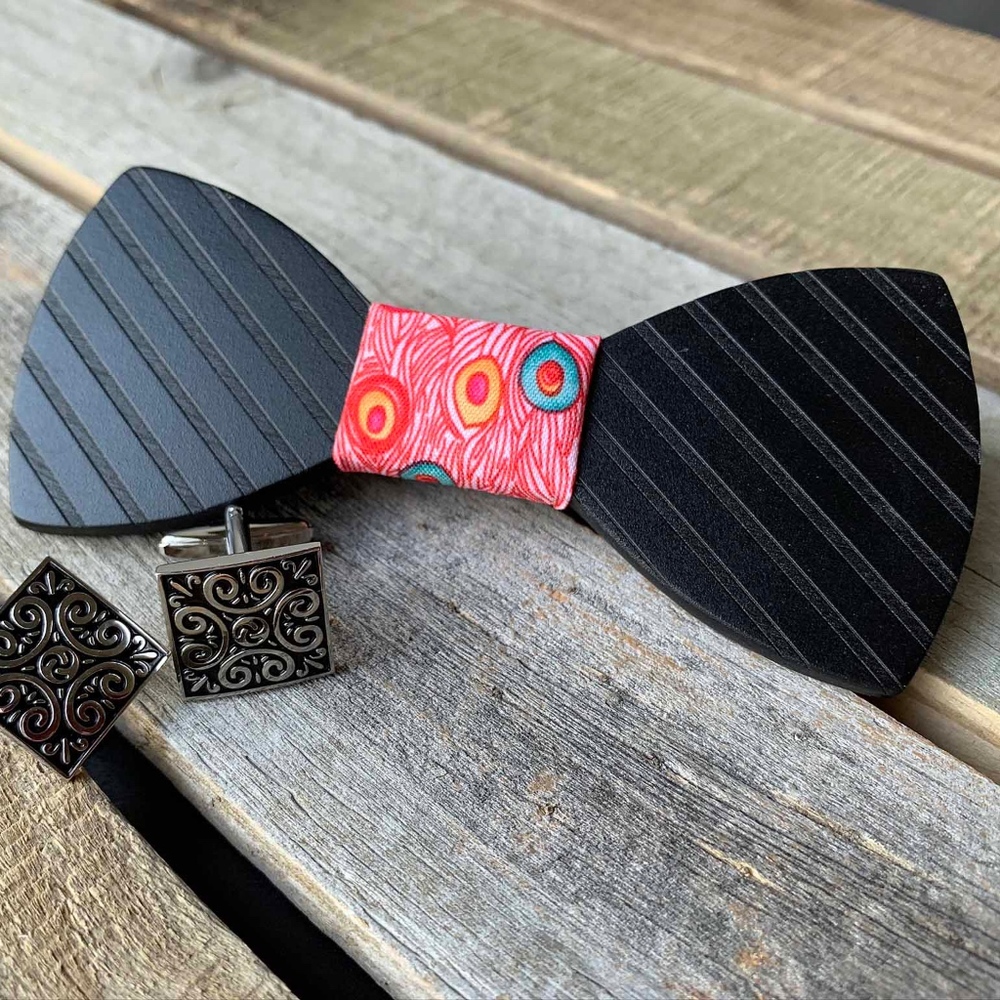 Men's Wooden Bow Tie